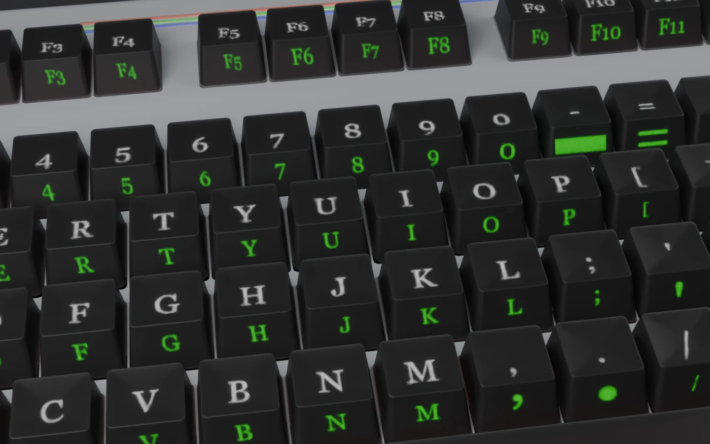 Editorial projected font screenshot